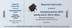 Event Tickets - Commencement