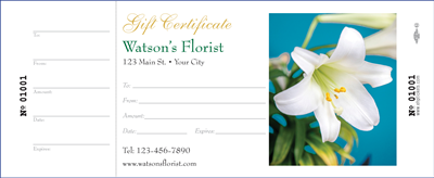 Gift Certificate #6 - Easter