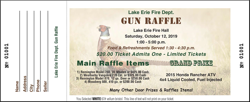 jumbo raffle tickets full color landscape style b one sided