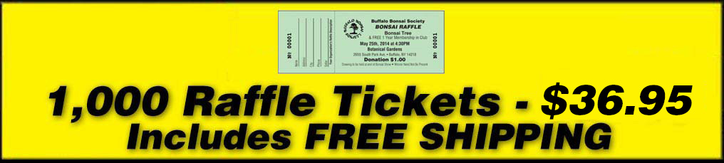 1,000 Raffle Tickets - $36.95
